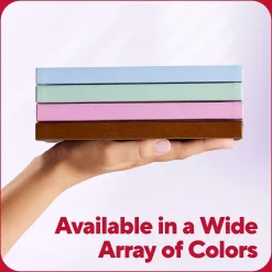 Journals|TRU RED ™ 5.5” x 8” Medium Flexible Cover Narrow Ruled Journal, Light Blue (TR61954)