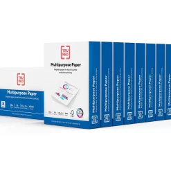 Multipurpose Paper*TRU RED ™ 8.5" x 11" Multipurpose Paper, 20 lbs., 96 Brightness, 500 Sheets/Ream, 8 Reams/Carton (TR56964)