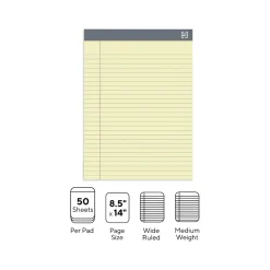 Notepads|TRU RED ™ Achieve Notepad, 8.5