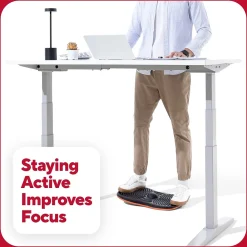 TRU RED ™ Anti-Fatigue Balance Board, Black, 320 lbs. Capacity (TR62100)