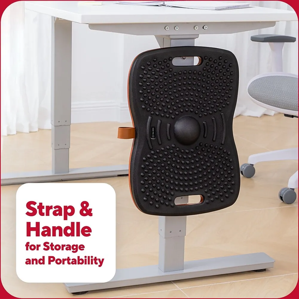 TRU RED ™ Anti-Fatigue Balance Board, Black, 320 lbs. Capacity (TR62100)