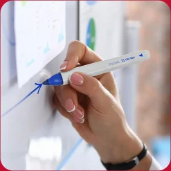 Markers|TRU RED ™ Dry Erase Marker, Fine Tip, Assorted, 12/Pack (TR61434-CC)