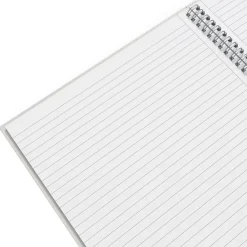 Notebooks|TRU RED ™ Large Hard Cover Ruled Notebook, Gray/ (TR55737) Blue