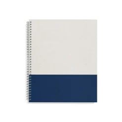 Notebooks|TRU RED ™ Large Hard Cover Ruled Notebook, Gray/ (TR55737) Blue
