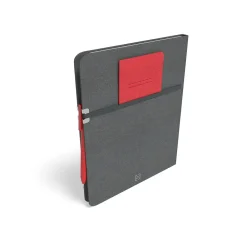 Journals|TRU RED ™ Large Mastery with Pocket Journal, /Red (TR58437) Charcoal