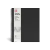 Subject Notebooks|TRU RED ™ Large Soft Cover Meeting Notebook, Black (TR54985)
