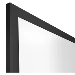 Dry Erase*TRU RED ™ Magnetic Steel Dry Erase Board, Black Frame, 4' x 3' (TR61181)