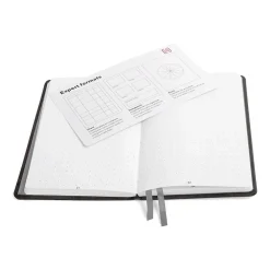 Journals|TRU RED ™ Medium Explore Journal, Dotted, Black (TR58428)