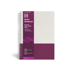 Notebooks|TRU RED â„¢ Medium Hard Cover Ruled Notebook, Gray/ (TR55742) Purple
