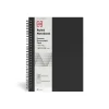 Subject Notebooks|TRU RED ™ Medium Soft Cover Ruled Notebook, Black (TR54987)