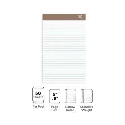 Notepads|TRU RED ™ Notepad, 5