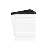 Notepads|TRU RED ™ Notepads, 8.5" x 11.75", Meeting Agenda Format Ruled, White, 50 Sheets/Pad, 6 Pads/Pack (TR57380)