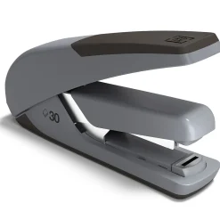 Staplers|TRU RED ™ One-Touch DX-4 Desktop Stapler, 30-Sheet Capacity, Black/Gray (TR58483)