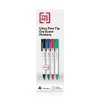 Markers|TRU RED ™ Pen Dry Erase Markers, Ultra Fine Tip, Assorted, 4/Pack (TR61458/TR57422)