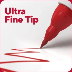 Markers|TRU RED ™ Pen Dry Erase Markers, Ultra Fine Tip, Assorted, 4/Pack (TR61458/TR57422)