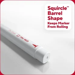 Markers|TRU RED ™ Pen Dry Erase Markers, Ultra Fine Tip, Assorted, 4/Pack (TR61458/TR57422)