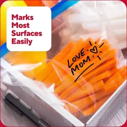 Markers|TRU RED ™ Permanent Marker, Fine Tip, Assorted, 12/Pack (TR54530)