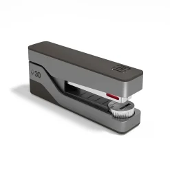 Staplers|TRU RED ™ Premium Desktop Stapler, 30-Sheet Capacity, Gray/Red (TR58078)