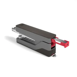 Staplers|TRU RED ™ Premium Desktop Stapler, 30-Sheet Capacity, Gray/Red (TR58078)