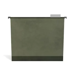 Hanging File Folders|TRU RED ™ Premium Hanging File Folder, 5-Tab, Letter Size, Standard Green, 20/Pack (TR45538)