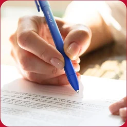 Pens|TRU RED ™ Quick Dry Gel Pens, Fine Point, 0.5mm, , Dozen (TR54472) Blue