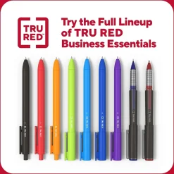 Pens|TRU RED ™ Quick Dry Gel Pens, Fine Point, 0.5mm, , Dozen (TR54472) Blue