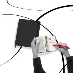 Journals|TRU RED ™ Small Hard Cover Ruled Journal, (TR54770) Black