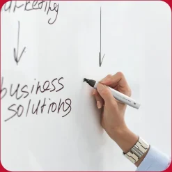 Markers|TRU RED ™ Tank Dry Erase Markers, Chisel Tip, Black, 12/Pack (TR61440-CC)