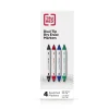 Markers|TRU RED ™ Tank Dry Erase Markers, Twin Tip, Assorted, 4/Pack (TR61439/TR57838)
