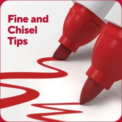 Markers|TRU RED ™ Tank Dry Erase Markers, Twin Tip, Assorted, 4/Pack (TR61439/TR57838)