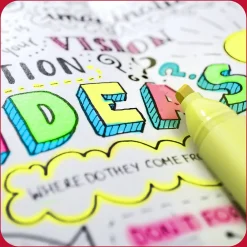 Highlighters|TRU RED ™ Tank Highlighter with Grip, Chisel Tip, Assorted, 12/Pack (TR54585)