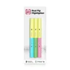 Highlighters|TRU RED ™ Twin Tip Highlighters, Chisel Tip, Assorted Colors, 3/Pack (TR57834)