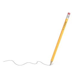 Pencils|TRU RED ™ Wooden Pencil, 2.2mm, #2 Medium Lead, 72/Pack (TR58565)