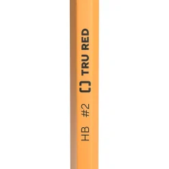 Pencils|TRU RED ™ Wooden Pencil, 2.2mm, #2 Medium Lead, 48/Pack (TR58561)