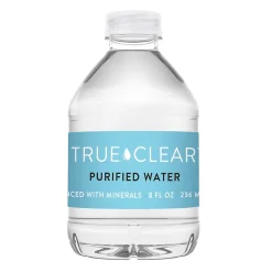 True Clear Purified Bottled Water, 8 fl. oz. Bottles, 24/Carton (TC54595)