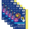 Construction Paper*Pacon Tru-Ray® Construction Paper, Lively Lemon, 9" x 12", 50 Sheets Per Pack, 5 Packs (PAC103402-5)