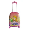 17" Hardside Carry-On Suitcase, 3-Wheeled Spinner, TSA Checkpoint Friendly, Pink (T0392-Goldymerm)<TUCCI Hot