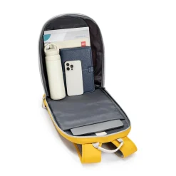 TUCCI BlazeBolt Laptop Backpack, Medium, Yellow (T0595)