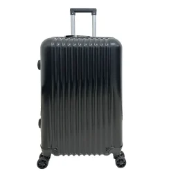 FORTE Banda 3-Piece Hardside Spinner Carry-On Luggage Set, TSA Checkpoint Friendly (F0001-03PC-BLK)<TUCCI Sale