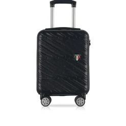 Hardside Carry-On Suitcase, 4-Wheeled Spinner, TSA Checkpoint Friendly (T0476-17in-BLK)<TUCCI Sale