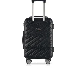 Hardside Carry-On Suitcase, 4-Wheeled Spinner, TSA Checkpoint Friendly (T0476-17in-BLK)<TUCCI Sale