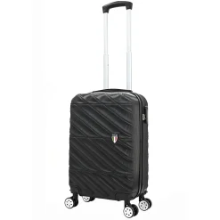 Hardside Spinner Carry-On Luggage Set, TSA Checkpoint Friendly (T0533-04PC-BLK)<TUCCI Discount