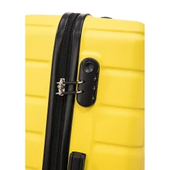 Hardside Spinner Carry-On Luggage Set, TSA Checkpoint Friendly (S0568-03PC-MUYL)<TUCCI Discount