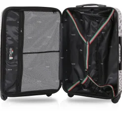Hardside Spinner Carry-On Luggage Set, TSA Checkpoint Friendly Animal Print (T0158-03PC-WNTR)<TUCCI Best