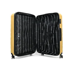 Hardside Spinner Carry-On Luggage Set, TSA Checkpoint Friendly (T0533-04PC-MUYL)<TUCCI Outlet