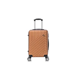 Hardside Spinner Carry-On Luggage Set, TSA Checkpoint Friendly, Bronze Gold (S0567-03PC-BRGL)<TUCCI Best