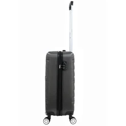 Hardside Spinner Carry-On Luggage Set, TSA Checkpoint Friendly, Charcoal (T0533-04PC-CHL)<TUCCI Outlet