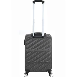 Hardside Spinner Carry-On Luggage Set, TSA Checkpoint Friendly, Charcoal (T0533-04PC-CHL)<TUCCI Outlet