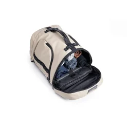 TUCCI Laptop Backpack, Medium, Beige (T0641)