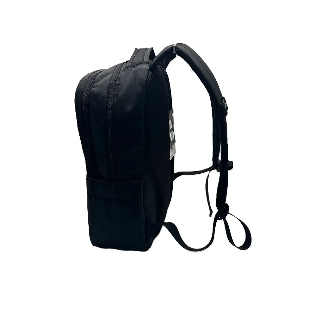 TUCCI Laptop Backpack, Medium, Black (T0563)